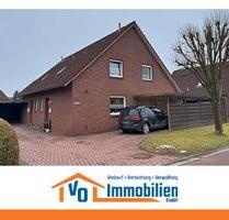 Gemütliche Doppelhaushälfte mit Carport, Terrasse und Garten in ruhiger Siedlungslage von Großefehn