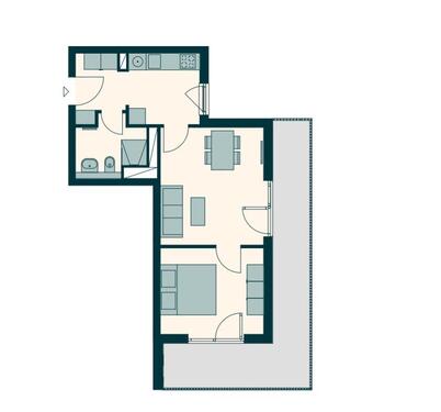 Foto - Sonnige 2-Zimmer-Wohnung im 3. OH mit Balkon in Friedenau