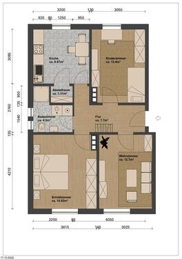 Foto - Zentrale Wohnung im Hochparterre zu vermieten