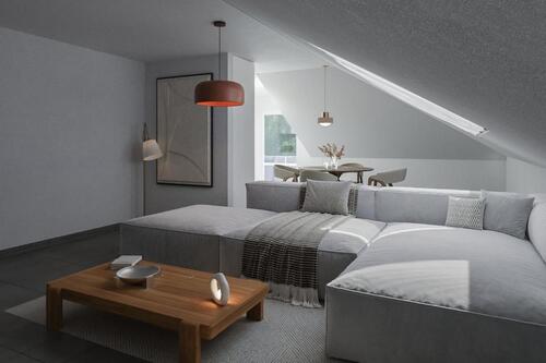 Foto - Lichtdurchflusste, hochwertige Dachgeschosswohnung mit Balkon & Aufzug – barrierefrei, Fertigstellung Mai 2026