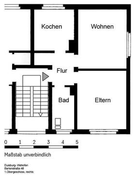Foto - 2.5 Zimmer Etagenwohnung in Duisburg
