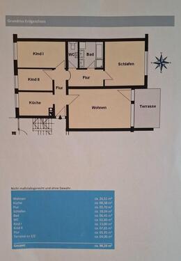 Foto - 4 Zimmer Erdgeschoßwohnung zum Kaufen in Kolbermoor