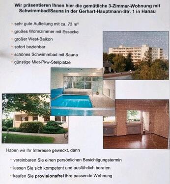 Foto - 3 Zimmer Eigentumswohnung mit Pool und Sauna