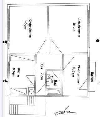 Foto - 3 Zimmerwohnung in Mühlburg - 259.000,00&nbsp;EUR Kaufpreis, ca.&nbsp; 63,00&nbsp;m&sup2;