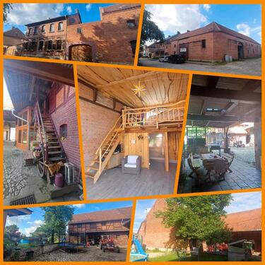 Foto - 3-Seiten-Hof mit Werkstatt und Garten