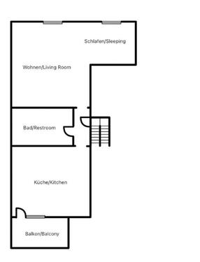 Foto - Etagenwohnung in Düsseldorf zur Miete