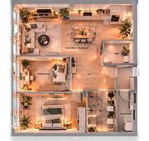 Großzügige 3 Raum Wohnung zu verkaufen in Finowfurt Schorfheide