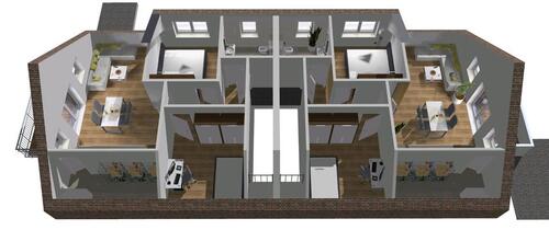 Foto - Erdgeschoßwohnung in Moormerland zur Miete