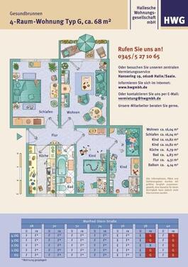 Foto - 4 Zimmer Etagenwohnung in Halle (Saale)