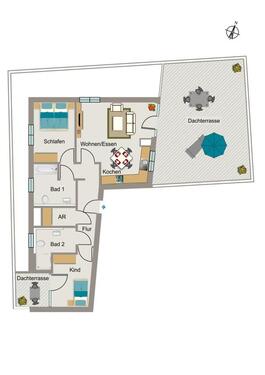 Foto - 3 Zimmer Etagenwohnung zur Miete in Dortmund