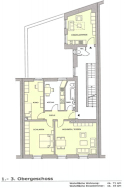 Foto - 4 Zimmer Etagenwohnung zur Miete in Wuppertal