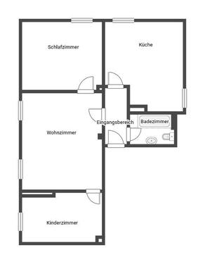 Foto - 3 Zimmer Etagenwohnung zur Miete in Montabaur