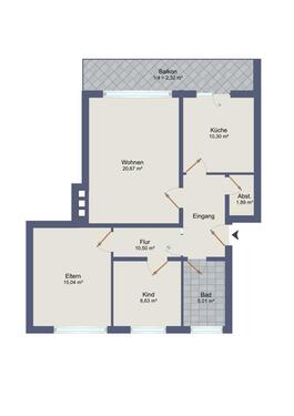 Foto - 3-Zimmer-Eigentumswohnung in Uni-Nähe – attraktive Kapitalanlage