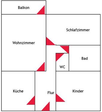 Foto - sanierte 3-Zimmer-Wohnung mit Balkon – Erstbezug ab 01.02.2026