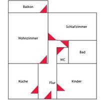 sanierte 3-Zimmer-Wohnung mit Balkon – Erstbezug ab 01.02.2026 - Würselen
