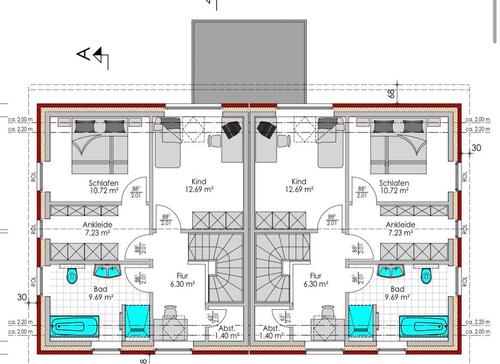Foto - 4 Zimmer Doppelhaushälfte zur Miete in Sittensen