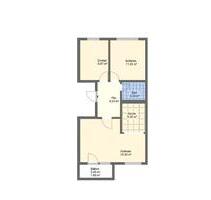 3 Raumwohnung - 80.000,00&nbsp;EUR Kaufpreis, ca.&nbsp; 55,00&nbsp;m&sup2; in Landsberg (PLZ: 06188)