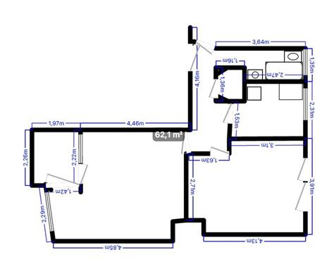 Foto - 2-Zimmer Wohnung für Mitarbeiter in Berlin-Rudow