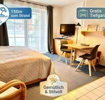 Ferienwohnung Dahme Ostsee • 150m zum Strand •1-Zimmer-Appartment