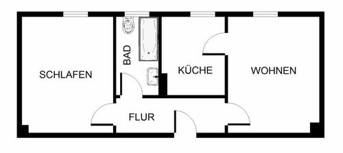 Foto - Etagenwohnung in Essen zur Miete