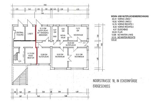 Foto - Schöne Erdgeschoss-Bürofläche in der Eckernförder Noorstraße
