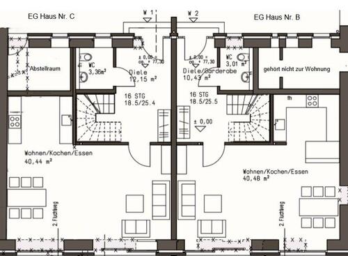 Foto - 4 Zimmer Doppelhaushälfte zur Miete in Mönchengladbach