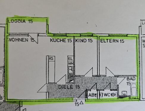 Foto - 3ZKB in Ketsch - 1.100,00&nbsp;EUR Kaltmiete, ca.&nbsp; 85,00&nbsp;m&sup2;