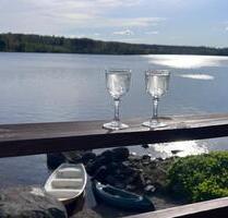 Ferienhaus am See Saxen Schweden Sauna Kanu Boot Fahrräder - Heidesee