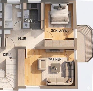 Foto - Wohnung am Zeche Zollverein Essen Schonnebeck