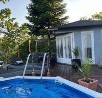 Idyllisches Wochenendhaus am Südhang der Werra mit Saunahaus - Amt Creuzburg