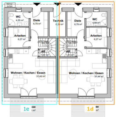 Foto - Doppelhaushälfte in Rosengarten zur Miete