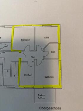 Foto - 3-Zimmer Wohnung in Rechlin - 520,00&nbsp;EUR Kaltmiete, ca.&nbsp; 55,00&nbsp;m&sup2;