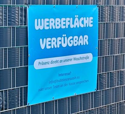 Foto - Werbefläche an Waschstraße in Langenfeld zu vermieten