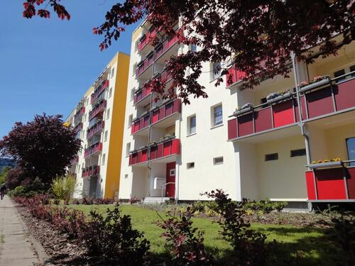 Foto - 2-Zimmer-Wohnung mit Loggia, Blick auf Stadtwald & Altstadt – ab