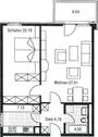 Foto - 2 Zimmer Etagenwohnung zum Kaufen in Dresden