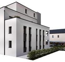 NEUBAU-ERSTBEZUG! Moderne Penthouse-Wohnung mit Einbauküche, großer Dachterrasse und Carport - Graben-Neudorf