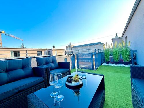 Foto - Rooftop Ferienwohnung Dresden - 80,00&nbsp;EUR Kaltmiete, ca.&nbsp; 30,00&nbsp;m&sup2;