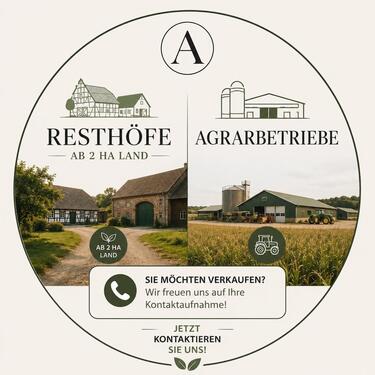 Foto - Resthöfe, Agrarbetriebe, Landwirtschaftliche Flächen, Ackerland