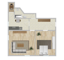 Schöne 2-Zimmer-Wohnung mit Balkon - Leuna