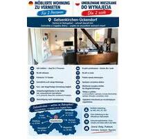 Möblierte Wohnung - 500,00&nbsp;EUR Kaltmiete, ca.&nbsp; 50,00&nbsp;m&sup2; in Gelsenkirchen (PLZ: 45886) Ückendorf