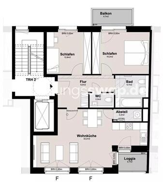 Foto - Wohnungsswap - 3 Zimmer, 85 m² - Drosselstraße, Hamburg-Nord, Hamburg