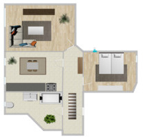 Gemütliche 2-Zimmer-Wohnung - 390,00&nbsp;EUR Kaltmiete, ca.&nbsp; 60,00&nbsp;m&sup2; in Leuna (PLZ: 06237)