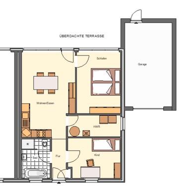 Foto - Renovierte 3 Zimmer Doppelhaushälfte in ruhiger Lage zu vermieten