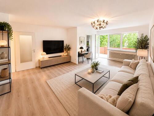 Foto - 2-Zimmmer-Wohnung, 2 Balkone, Höhenlage am Waldrand Bad Wildbad
