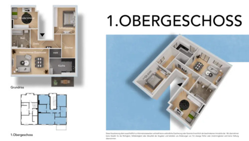 Foto - 4.5 Zimmer Etagenwohnung zur Miete in Dorsten