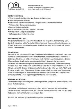 Foto - Einfamilienhaus in Sarstedt zum Kaufen