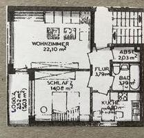 2 Zimmer Wohnung - Küche - Bad - Balkon -- 53 qm -- Bürgerbusch - Oldenburg Drielaker-Moor