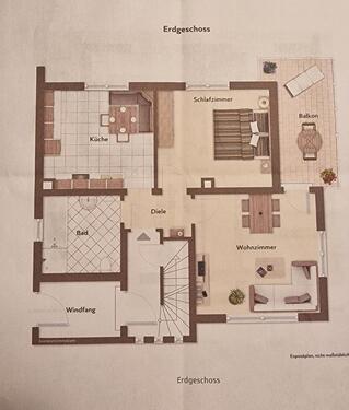 Foto - 2 ZImmer EG Wohnung mit NEU Badezimmer