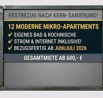 Erstbezug in Koblenz‼️ – Modernes 1 Zimmer Apartment