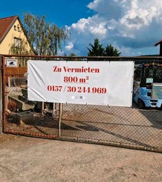 Foto - 800 m² Grundstück mit Scheune zu vermieten.